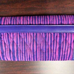 Vera Bradley Purple and Pink Quilted Bag